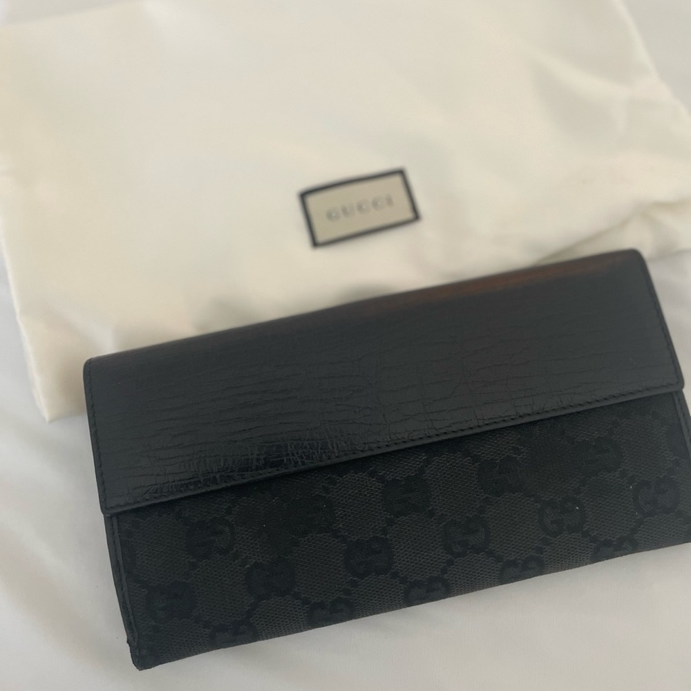 Gucci Black Jackie Long Wallet - Picture 7 of 9